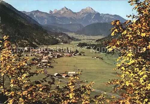 Bichlbach mit Heiterwang und Tannheimer Berge Kat. Bichlbach