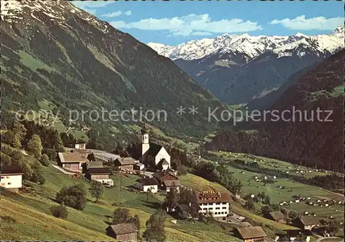 Bartholomaeberg Vorarlberg gegen Silvretta  Kat. Bartholomaeberg