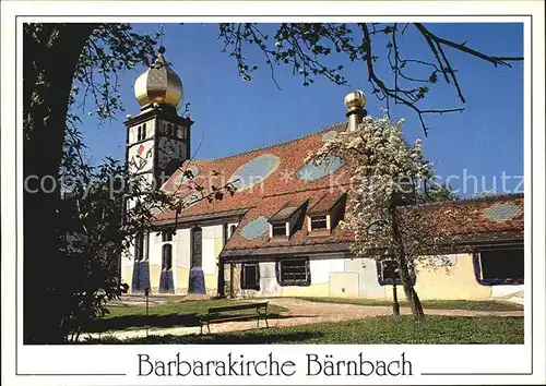 Baernbach Steiermark Barbarakirche Kat. Baernbach