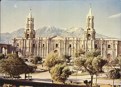 Arequipa Plaza de Armas y Catedral Kat. Arequipa