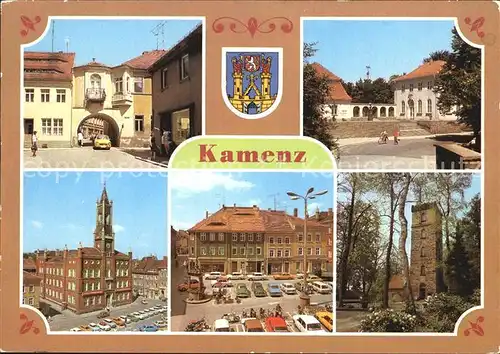 Kamenz Sachsen Kostertor Lessingmuseum Rathaus PdB Lessingturm Hutberg Kat. Kamenz