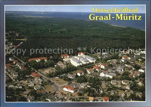 Graal Mueritz Ostseebad Fliegeraufnahme Kat. Seeheilbad Graal Mueritz