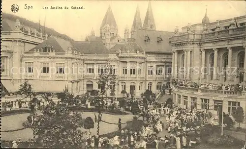 Spa Liege Les Jardins du Kursaal Kat. 