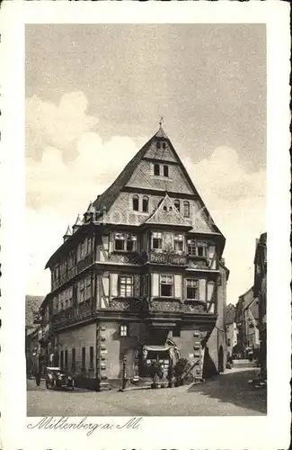 Miltenberg Main Hotel zum Riesen aeltestes Gasthaus Deutschlands Kat. Miltenberg