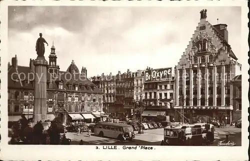 Lille Nord Grand Place Monument Kat. Lille