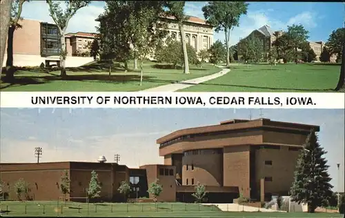 Cedar Falls Iowa University of Northern Iowa Kat. Cedar Falls