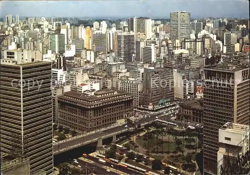 Sao Paulo Fliegeraufnahme Skyline Kat. Sao Paulo