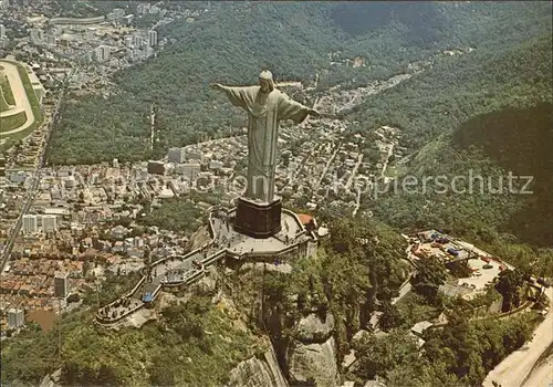 Rio de Janeiro Fliegeraufnahme Cocovado Kat. Rio de Janeiro