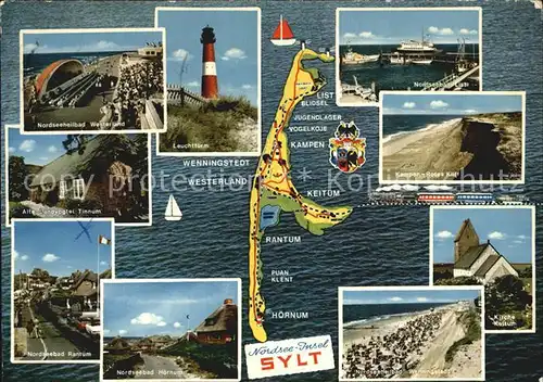 Sylt Westerland Sehenswuerdigkeiten Kat. Sylt Ost