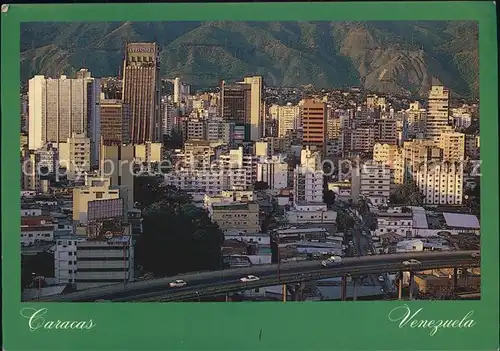 Caracas Fliegeraufnahme Skyline Kat. Caracas