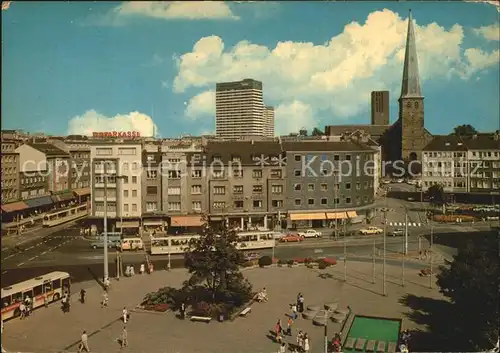 Muelheim Ruhr Berliner Platz Kirche Kat. Muelheim an der Ruhr