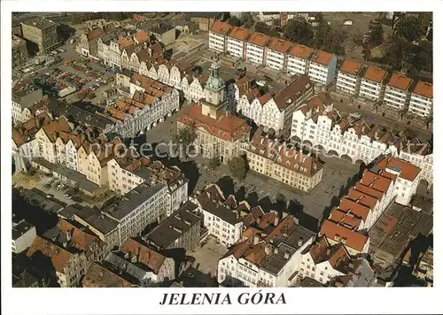 Jelenia Gora Hirschberg Schlesien Fliegeraufnahme