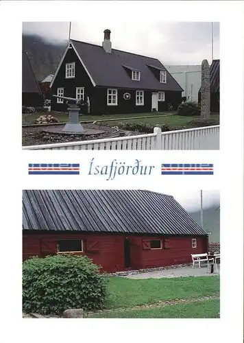 isafjoerÃ°ur aelteste Haeusergruppe in Island Kat. isafjoerÃ°ur