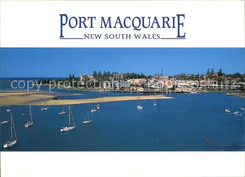 Port Macquarie Hastings River Tasman Sea Fliegeraufnahme Kat. Port Macquarie
