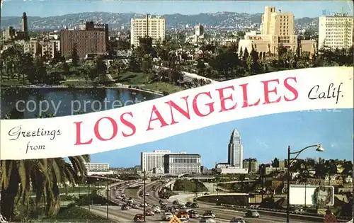 Los Angeles California Wilshire Boulevard General Douglas Mac Arthur Park Kat. Los Angeles