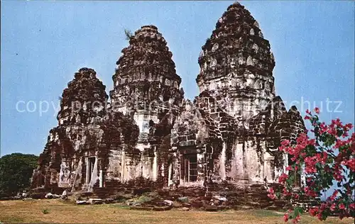 Thailand Drei Pagoden Lopburi Kat. Thailand