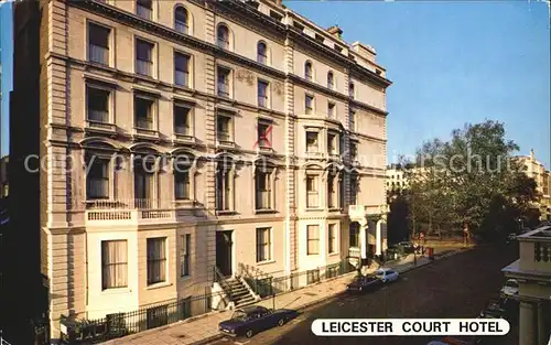 London Leicester Court Hotel South Kensington Kat. City of London
