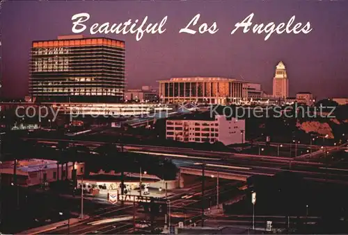 Los Angeles California Nachtaufnahme Kat. Los Angeles