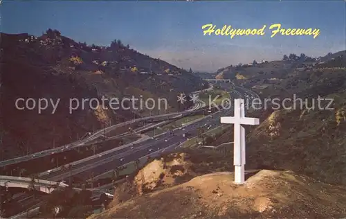 Hollywood California Freeway Kat. Los Angeles United States