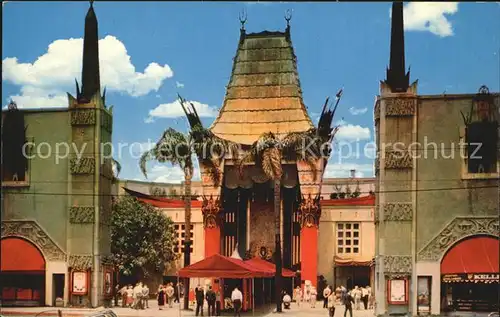 Hollywood California Gramans Chinese Theatre Kat. Los Angeles United States