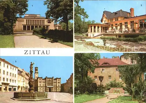 Zittau Gerhart Hauptmann Theater Kat. Zittau