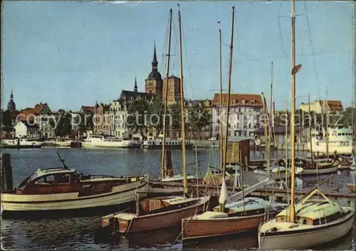 Stralsund Mecklenburg Vorpommern Hafen Kat. Stralsund