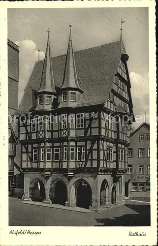 Alsfeld Rathaus Kat. Alsfeld