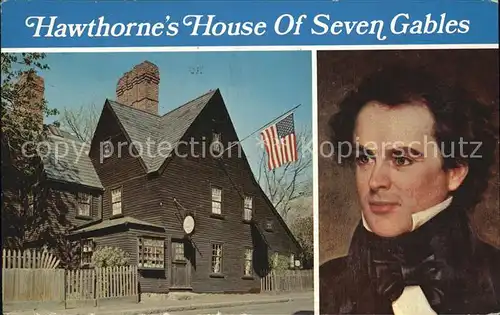 Salem Massachusetts House of the Seven Gables Kat. Salem
