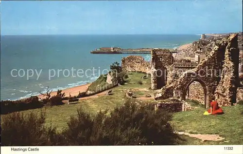 Hastings East Sussex Hastings Castle Kat. Hastings