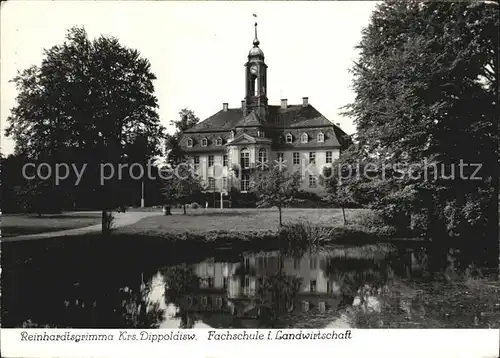 Reinhardtsgrimma Fachschule fuer Landwirtschaft Kat. Reinhardtsgrimma