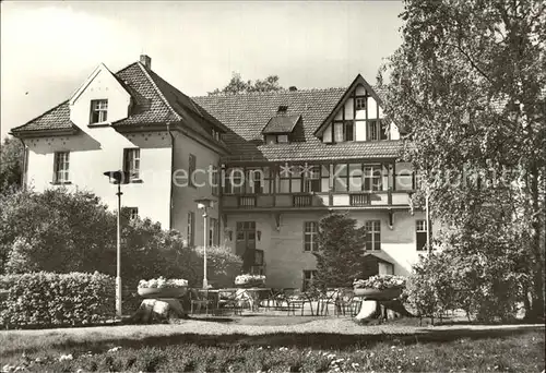 Ilsenburg Harz FDGB Erholungsheim Hermann Basse Luftkurort Kat. Ilsenburg Harz