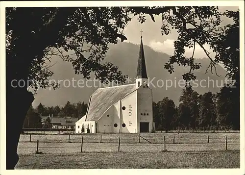 Rottach Egern Evang Auferstehungskirche Kat. Rottach Egern