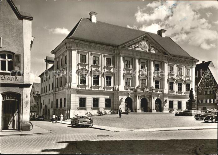 Lauingen Donau Rathaus Kat. Lauingen (Donau) Nr. kt30548 oldthing