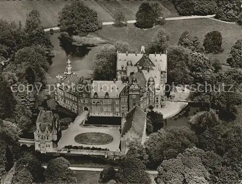 Darfeld Schloss Fliegeraufnahme Kat. Rosendahl