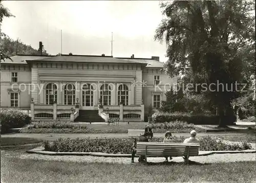 Bad Freienwalde Kurhaus Park Kat. Bad Freienwalde