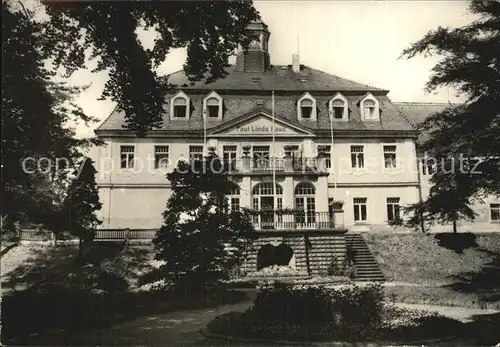 Berggiesshuebel Paul Linde Haus Kat. Bad Gottleuba Berggiesshuebel