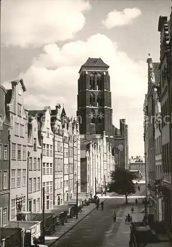 Gdansk Ulica Piwna Rue de la Brasserie Kat. Gdansk