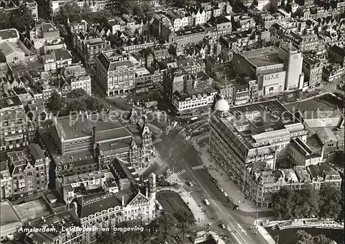 Amsterdam Niederlande Leidseplein en omgeving Fliegeraufnahme Kat. Amsterdam