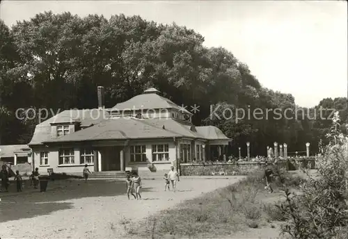 Ueckermuende Mecklenburg Vorpommern HO Gaststaette Strandhalle Kat. Ueckermuende