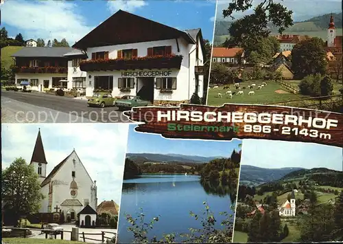 Hirschegg Steiermark Hirscheggerhof Kat. Hirschegg