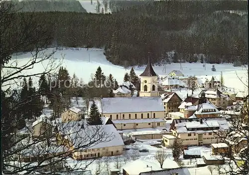 Lenzkirch Jaheskurort Winter Kat. Lenzkirch