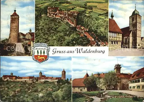 Waldenburg Wuerttemberg Ansichten Burg  Kat. Waldenburg