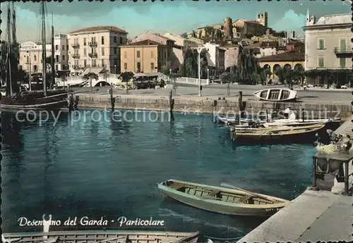 Desenzano Lago di Garda Ansicht Hafen Kat. Desenzano del Garda