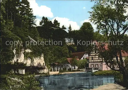 Velden Mittelfranken Stadtmuehle Kat. Velden Pegnitz