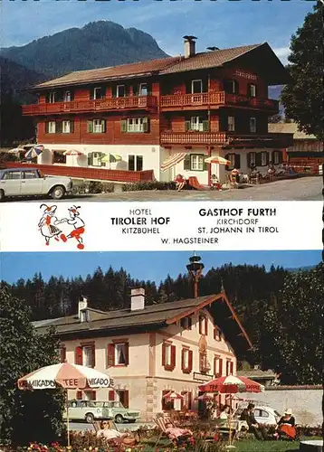 Kitzbuehel Tirol Hotel Restaurant Tirolerhof Gasthof Furth Kat. Kitzbuehel