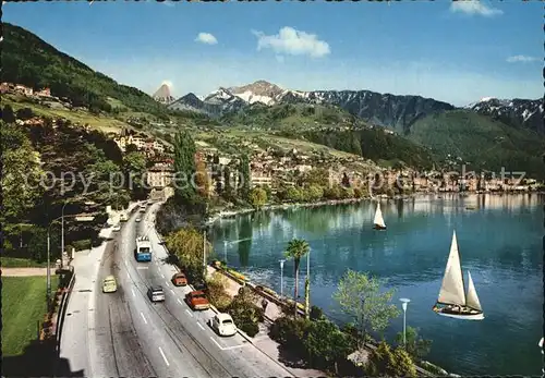 Clarens Montreux Le Quai et ve sur Montreux / Montreux /Bz. Vevey