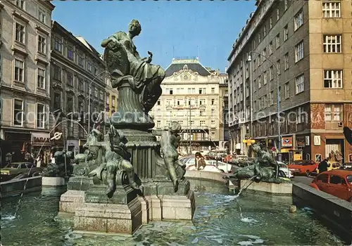 Wien Raphael Donner Brunnen am Neuen Markt Kat. Wien