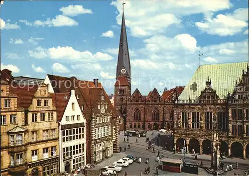 Bremen Markt UL Frauenkirche Kat. Bremen