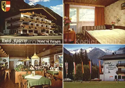 Wald Pinzgau Gasthof Hotel Kaserer Gastraum Zimmer Kat. Wald im Pinzgau