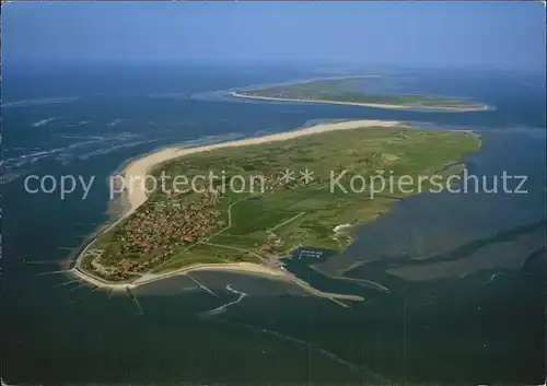 Baltrum Nordseebad Fliegeraufnahme Kat. Baltrum